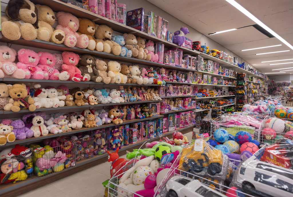 Brinquedos baratos em Porto Alegre — loja no Centro